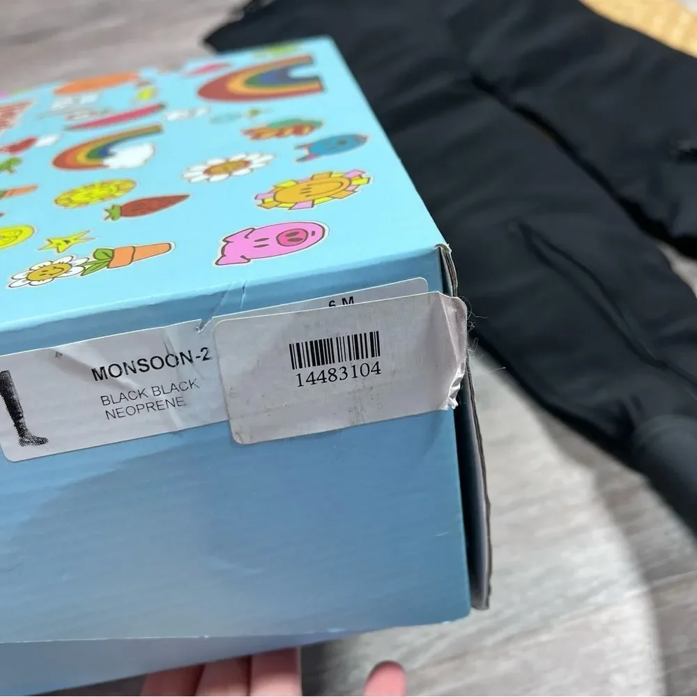 Jeffrey Campbell monsoon‎ boots new in box otk rain boots women’s size 6